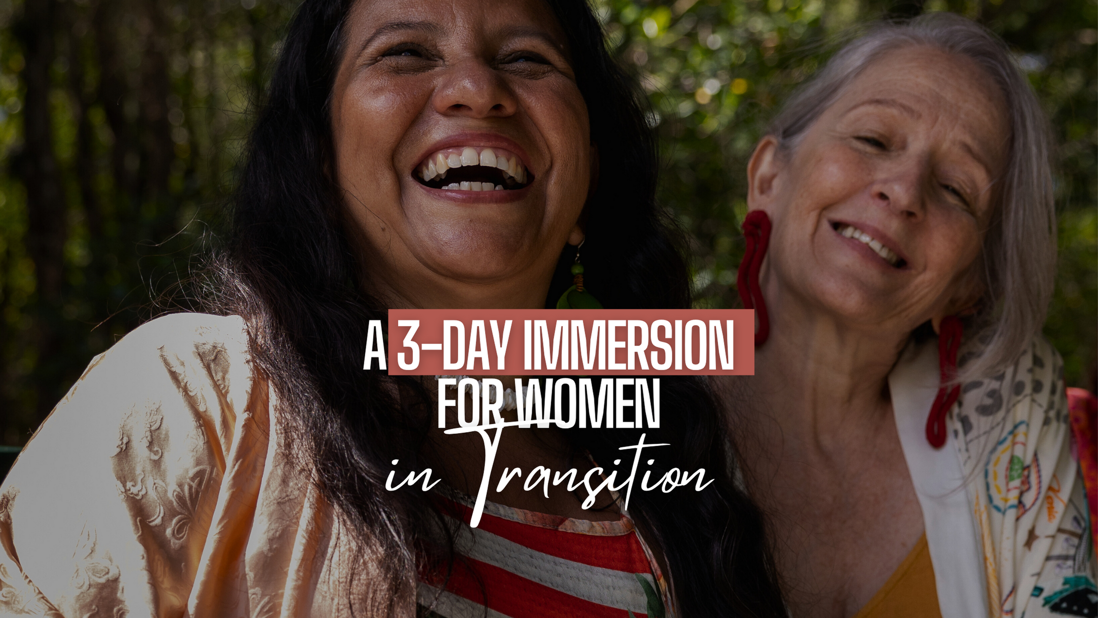 She academy 3 day immersion for women in transition